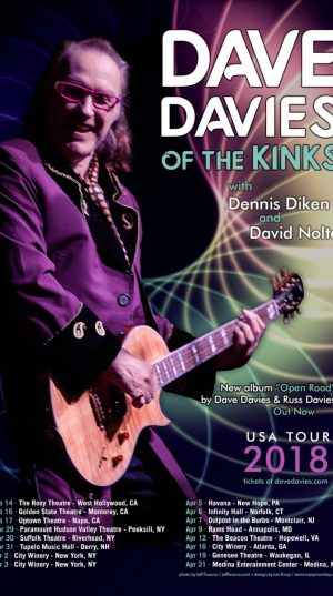 Dave Davies - US Tour 2018