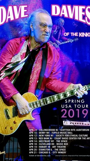 Dave Davis -  US Tour 2019