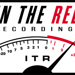 In The Red Recordings Logo - 2025 - 4x2half inches